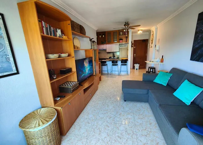 Vacacional Vistas Al Mar Con Garaje Gratuito Lägenhet *