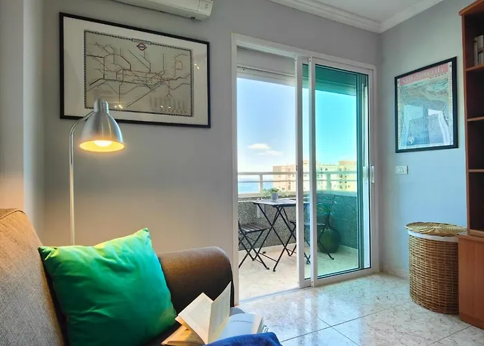 Apartment Vacacional Vistas Al Mar Con Garaje Gratuito *