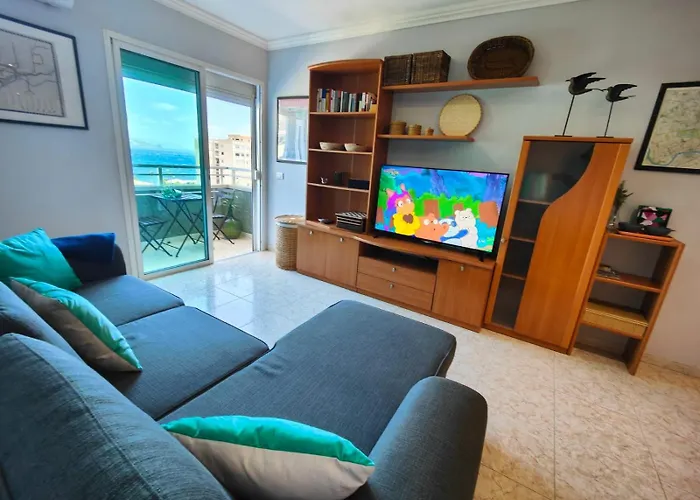 Apartment Vacacional Vistas Al Mar Con Garaje Gratuito *