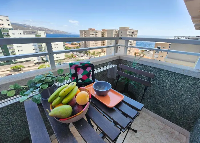 Vacacional Vistas Al Mar Con Garaje Gratuito Lägenhet *