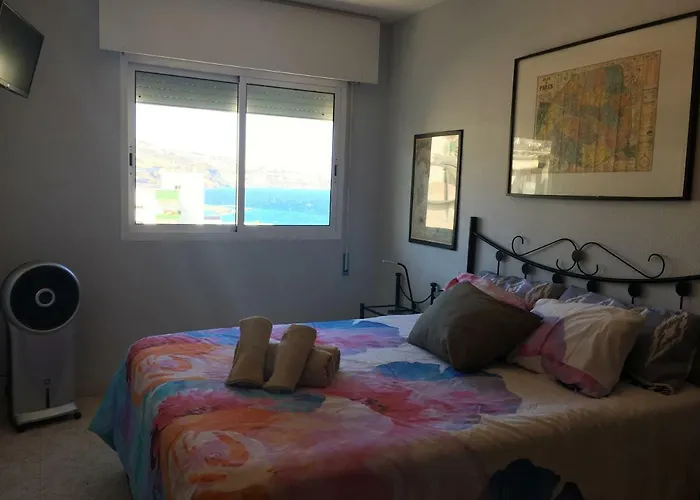 Lägenhet Vacacional Vistas Al Mar Con Garaje Gratuito Candelaria